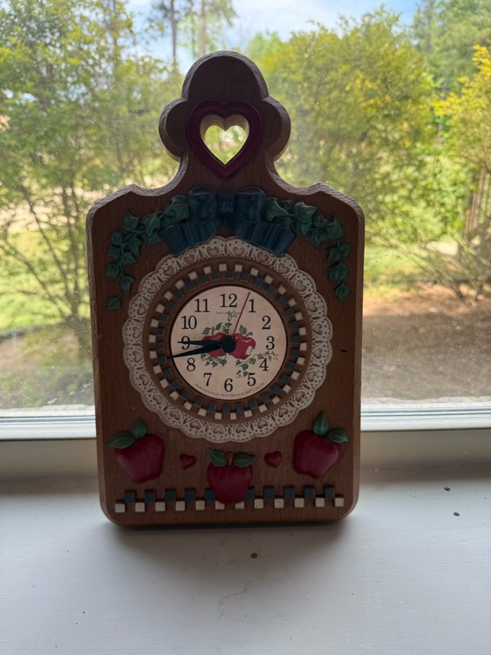 Home interior Apple Orchard collectors Wall clock
